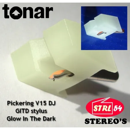 Stylet Tonar Pickering V15 DJ Glow In The Dark GITD stylus D1507 Dual DN 311 315