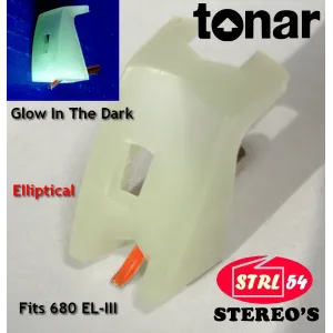 D6800EL III GITD elliptique phosphorescent STANTON 680 681 EL AL stylet DJ TONAR