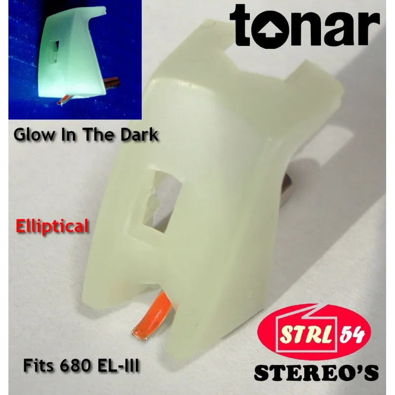 D6800EL III GITD elliptique phosphorescent STANTON 680 681 EL AL stylet DJ TONAR