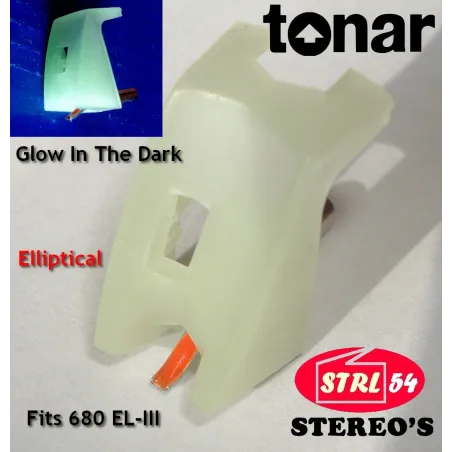 D6800EL III GITD elliptique phosphorescent STANTON 680 681 EL AL stylet DJ TONAR