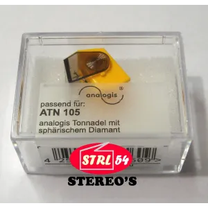ATN105 stylet Analogis pour AUDIO-TECHNICA  AT105 AT110 ATN110 E AT115 ATN115 E