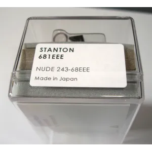 D-6800-EEE Stylet JICO Nude Diamond pour STANTON 681EEE 680EEE 680EE 681E 681 EE