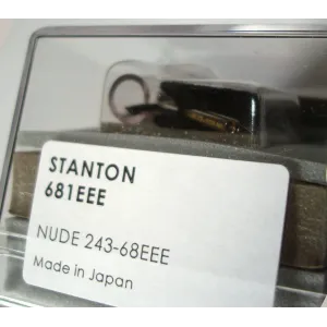 D-6800-EEE Stylet JICO Nude Diamond pour STANTON 681EEE 680EEE 680EE 681E 681 EE