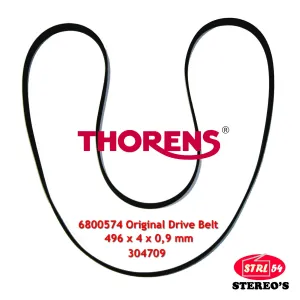 Courroie THORENS ORIGINAL 6800574 TD235 TD240 TD280 MK I II TD309 TD1600 TD1601