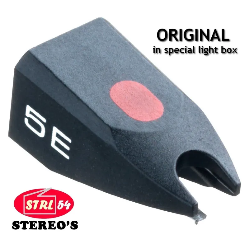 ORTOFON Original STYLUS 5E GMBH boxed Elliptique pour OM 5E OMB 5E OMP 5E OMT 5E