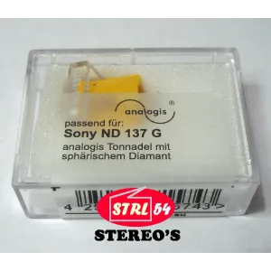 Stylet diamant ND137G avec logo pour SONY VL37G - Analogis GMBH  Zafira 6726