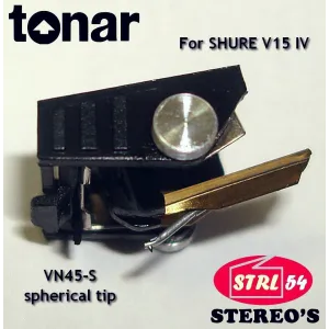 VN45- S / G sphérique stylet TONAR pour SHURE V15-IV V15 type IV VN45G VN45 E HE