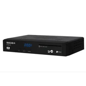 SEDEA SF-4400 4K UHD récepteur décodeur TNT par satellite avec carte FRANSAT PC7