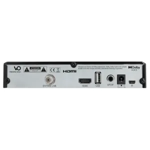 SEDEA SF-4400 4K UHD récepteur décodeur TNT par satellite avec carte FRANSAT PC7
