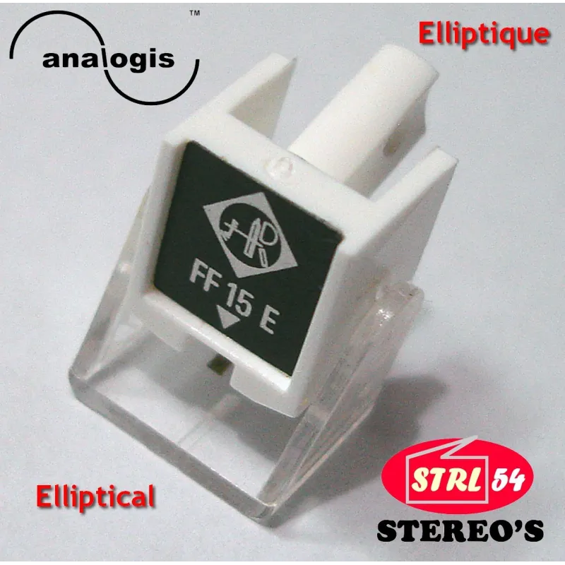 Stylet diamant ELLIPTIQUE FF15E N15E pour ORTOFON N15 NF15 F15 FF15 D VMS series
