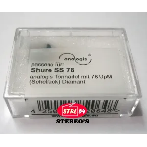SS78E SS35C Stylet 78 tours rpm Analogis /SHURE SC35C M70BX M78S N78S M25C M35X