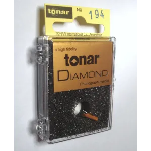 Tonar SHURE N3D for M3D, spherical tip diamond  stylus - improvement for N7D N8D