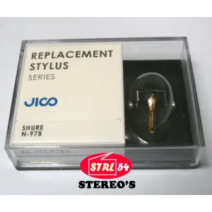 JICO SHURE N97B pour M97B M97ED M97EJ M97GD M97HE diamant synthétique /aluminium
