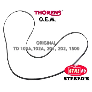 Courroie platine THORENS ORIGINAL pour TD 101 A TD 102 A TD 201 TD 202 TD 1500