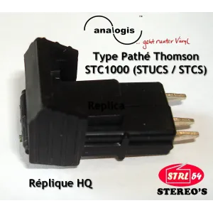 Analogis Pathé Thomson STC 1000 STUCS STCS Cellule Phono cristal céramique HQ