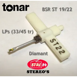 BSR ST19 ST22 Tonar diamant diamant LPs 33/45 tr rpm / BSR X4M X5M  Zafira 5228