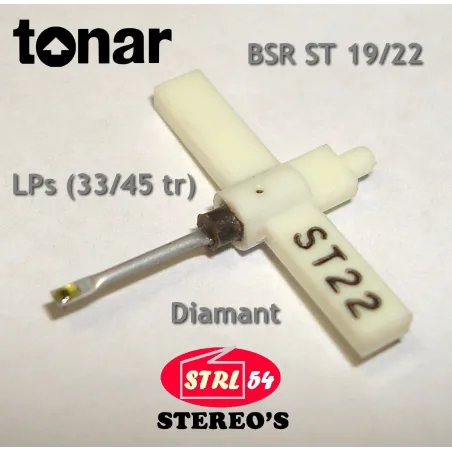BSR ST19 ST22 Tonar diamant diamant LPs 33/45 tr rpm / BSR X4M X5M  Zafira 5228