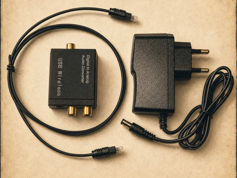 DAC numérique vers RCA : connectez vos appareils modernes à votre ampli HIFI